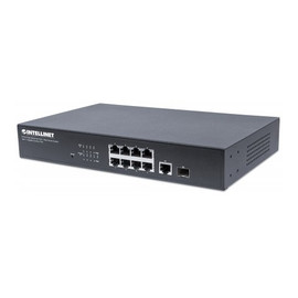  Intellinet 561358 8 Port POE+ Gigabit 1 SFP Port 130 Watts