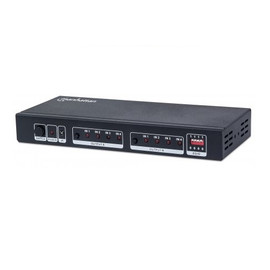 Intellinet 207409 4K HDMI 4 x 2 Matrix Switch Amp Remote Intellinet 207409 4K HDMI 4 x 2 Matrix Switch Amp Remote