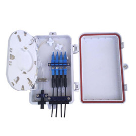 Newtech 552-110 4 Port Weather Resistant Fiber Termination Box Wall Mount 