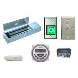 Laundromat Magnetic Lock Access Control Kit Maglock RTE Timer