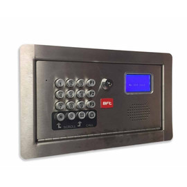 BFT Cell Multi Cellular Intercom for up to 500 Apartments Flush Mount