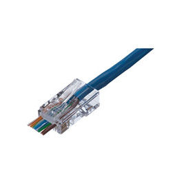Ideal 85-376 CAT6 Feed Thru Modular Plug 50 Pack