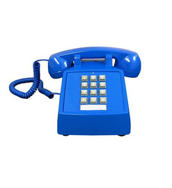250012-VBA-20M Cortelco Traditional 2500 Desk Phone Blue 250012-VBA-20M Cortelco Traditional 2500 Desk Phone Blue