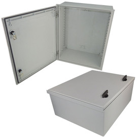 Outdoor Enclosure 20x16x8 NEMA 3X Fiberglass Weatherproof Enclosure Outdoor Enclosure 20x16x8 NEMA 3X Fiberglass Weatherproof Enclosure