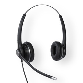 Vtech A100D Wired Headset Binaural with Q/D RJ9