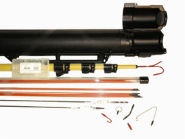 Installer Kit Wire Pulling Telepole Drill Bits Fiberglass Fish