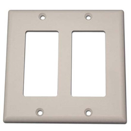 Dual Gang Decora Plate