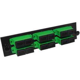 LGX 6 Duplex SC/APC Fiber Adapter Plate Single Mode
