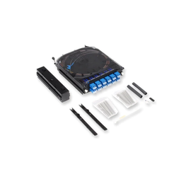 Corning CCH-CS12-B3-P00RE Splice Cassette with Pigtail 12F LC SM UPC Duplex