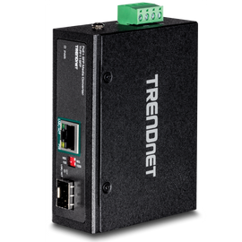 Trendnet TI-PF11SFP Industrial SFP to Gigabit PoE+ Media Converter
