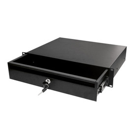 2U Locking Storage Drawer 19" x 14" 120lbs Capacity ES1319-0214