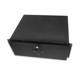 4U Locking Storage Drawer 19" x 14" 120lbs Capacity