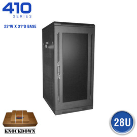 FE4119-28-02  | 19" | Network | Floor | Enclosure | Acrylic | Door 