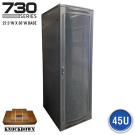 FE7319-45-02  | 19" | Network | Floor | Enclosure | Mesh | Door 