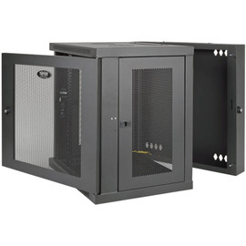 Tripp Lite SRW12USDP 12U Wall Mount Rack Enclosure Swinging Hinged Door 24.5" Deep