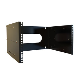 Rack Basics RB-AWR6 6U Adjustable Depth Wall Rack 15" to 21"