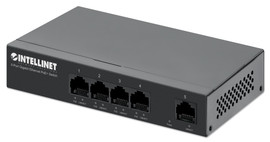 Intellinet 8-Port GbE PoE+ Switch w/ 2 RJ45 GbE Uplink Ports (561402)