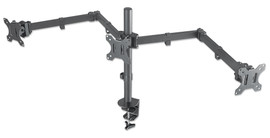461658 LCD Monitor Mount with Center Mount and Double-Link Swing Arms  461658 LCD Monitor Mount with Center Mount and Double-Link Swing Arms