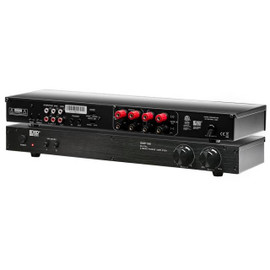XMP100 2x Channel 75W Each Channel, Class D Stereo Amplifier, Priority Input and A/B Switching XMP100 2x Channel 75W Each Channel, Class D Stereo Amplifier, Priority Input and A/B Switching