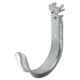 J-JH96ACM-58 6" J Hook with Angle Clip and Hammer on Flange 