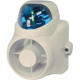 WBOX 0E-OUTDSIRSC Indoor Outdoor Self Contained Siren Blue Strobe
