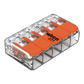WAGO | 221-413 | Compact | Splicing | Connector | Lever