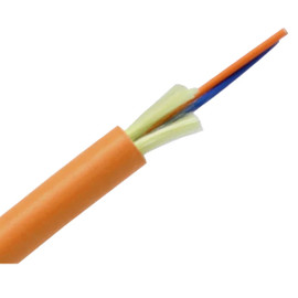 2 Fiber 62.5/125 MM Distribution Fiber Optic Cable Plenum Orange