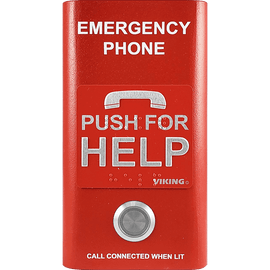 Viking E-1600-RDA Compact Compliant Emergency Phone Red Viking E-1600-RDA Compact Compliant Emergency Phone Red