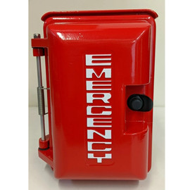 GB90H-02-EY Allen Emergency Weather Resistant Phone Enclosure Red
