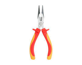 Insulated Long Nose Pliers, 6 1/2"