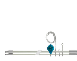 Jonard RDG-15A 15 ft Glow Rod Kit+ 3/16" Diameter