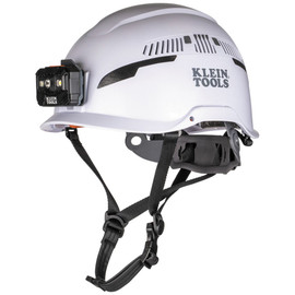 Safety Helmet Type-2 Vented Class C with Rechargeable Headlamp
