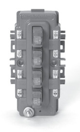 606-18 4 Pair CAT 6 protector pack 110 in / out with 18V Solid State protectors