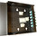 12 Port Duplex LC OM3 OM4 MM Mini Wall Mount Hinged Cover Fiber Panel 