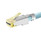 SIMPLY45 S45-1755P Cat6A/7/7A Shielded Staggered Pass Through RJ45 50pc Jar