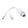 POE Splitter Waterproof 48V to 12V Convert POE to 12V for Camera Power