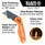 Klein 44302 Folding Utility Knife blade locks open at 135-Degree or 180-Degree