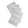 Klein 56250 Wire Marker Book Black Numbers 1-48