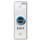 Indoor No Touch Stainless Steel No Touch Request to Exit Button with Time Delay Slim Style