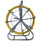 1/4" X 1000' Continuos Cable Duct Rodder Coated Fiberglass with Wheels