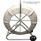 1/2" X 500' Continuos Cable Duct Rodder Coated Fiberglass with Wheels