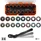 Klein Tools 65431LP KNECT 17-Piece Low-Profile Ratcheting Socket Set, SAE and Metric