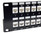 48 Port Cat 6A 2U Snap In Jack Patch Panel