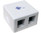 Keystone Empty Surface Mount Box 2 Port