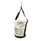 Klein Heavy Duty Tapered Wall Bucket 15 Pocket 5172PS Rope handle reinforced with leather for water resistance and strength.
