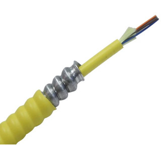 What are the advantages of using Armored Fiber Optic Cable over Non-Armored?
