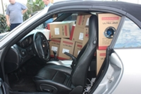 How Many Boxes of Category 5E fit in a Porsche? How Many Boxes of Category 5E fit in a Porsche?