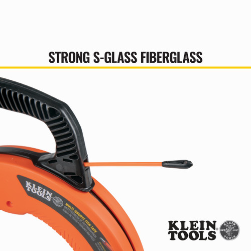 Klein | Tools | 56382 | 50' | Non | Conductive | Fiberglass | Fish