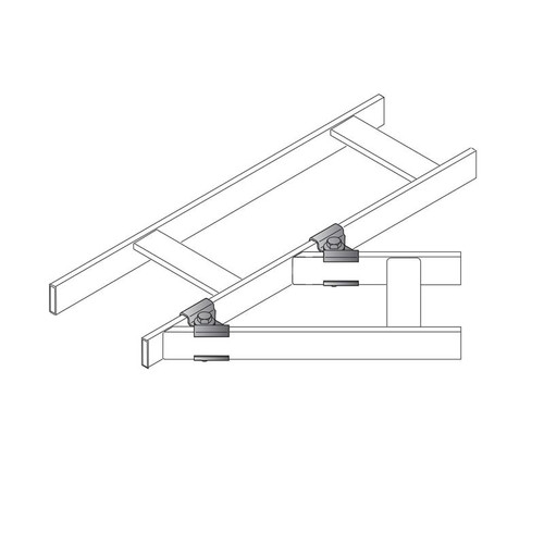 Chatsworth 10616-701 Adjustable Horizontal Splice Kit 1 Pair 