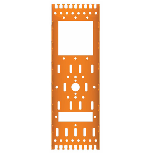 Universal Mounting Plate for Fiber Optic Pedestals 4 LGX Panels